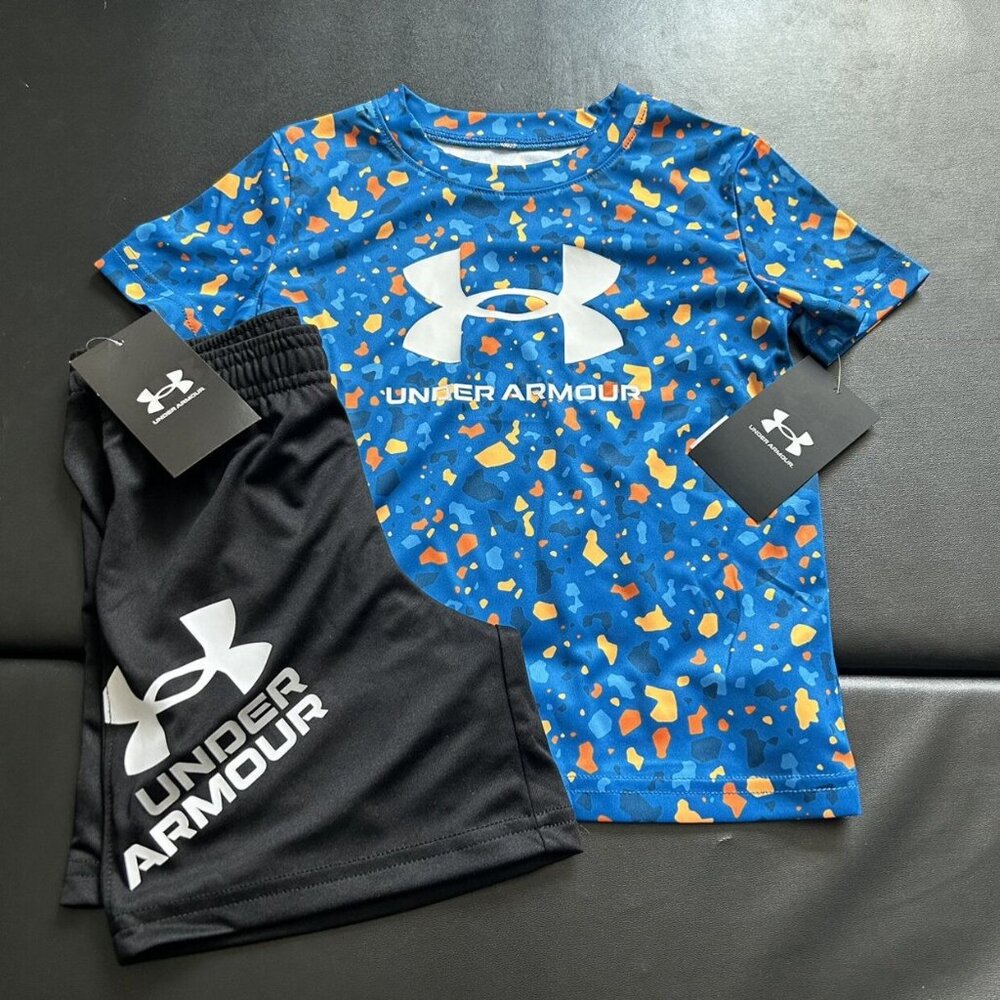 NWT Under Armour Athletic Set Boys Size 3T